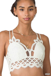 Dani Lace Adjustable Strap Bralette