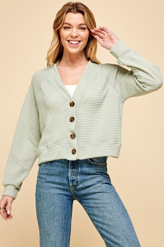 Finley Button Detail Cardigan