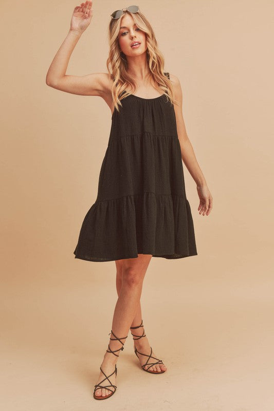 Frances Breathable Cotton Mini Dress