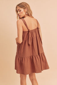 Frances Breathable Cotton Mini Dress
