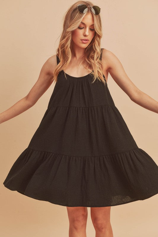 Frances Breathable Cotton Mini Dress