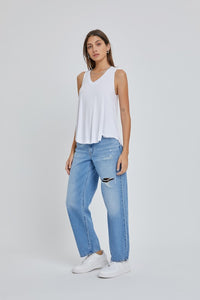 Georgia Soft Basic V-Neck Tank