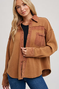 Max Thermal Knit Shacket