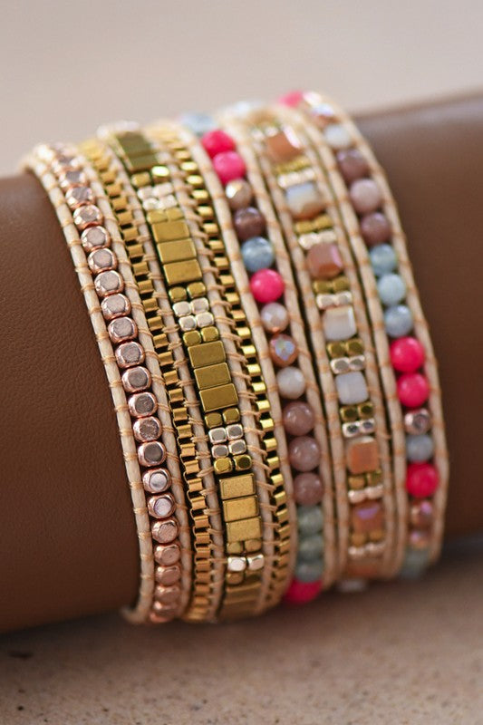 Vegan Cord Wrap Bracelet