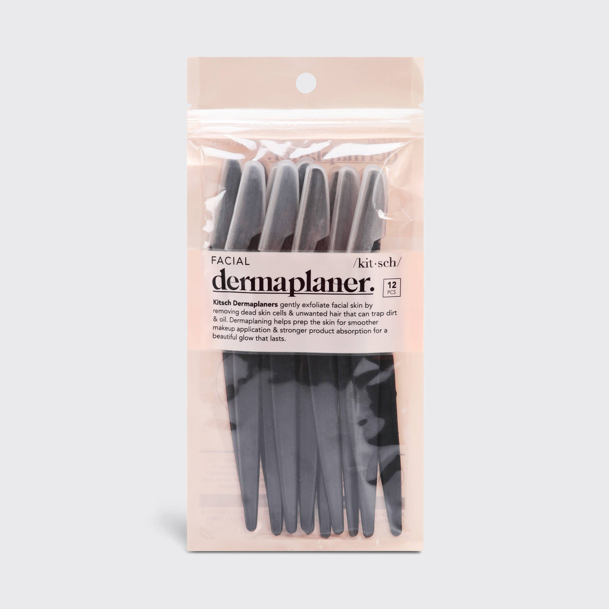 Kitsch Dermaplaner 12 pack - Black