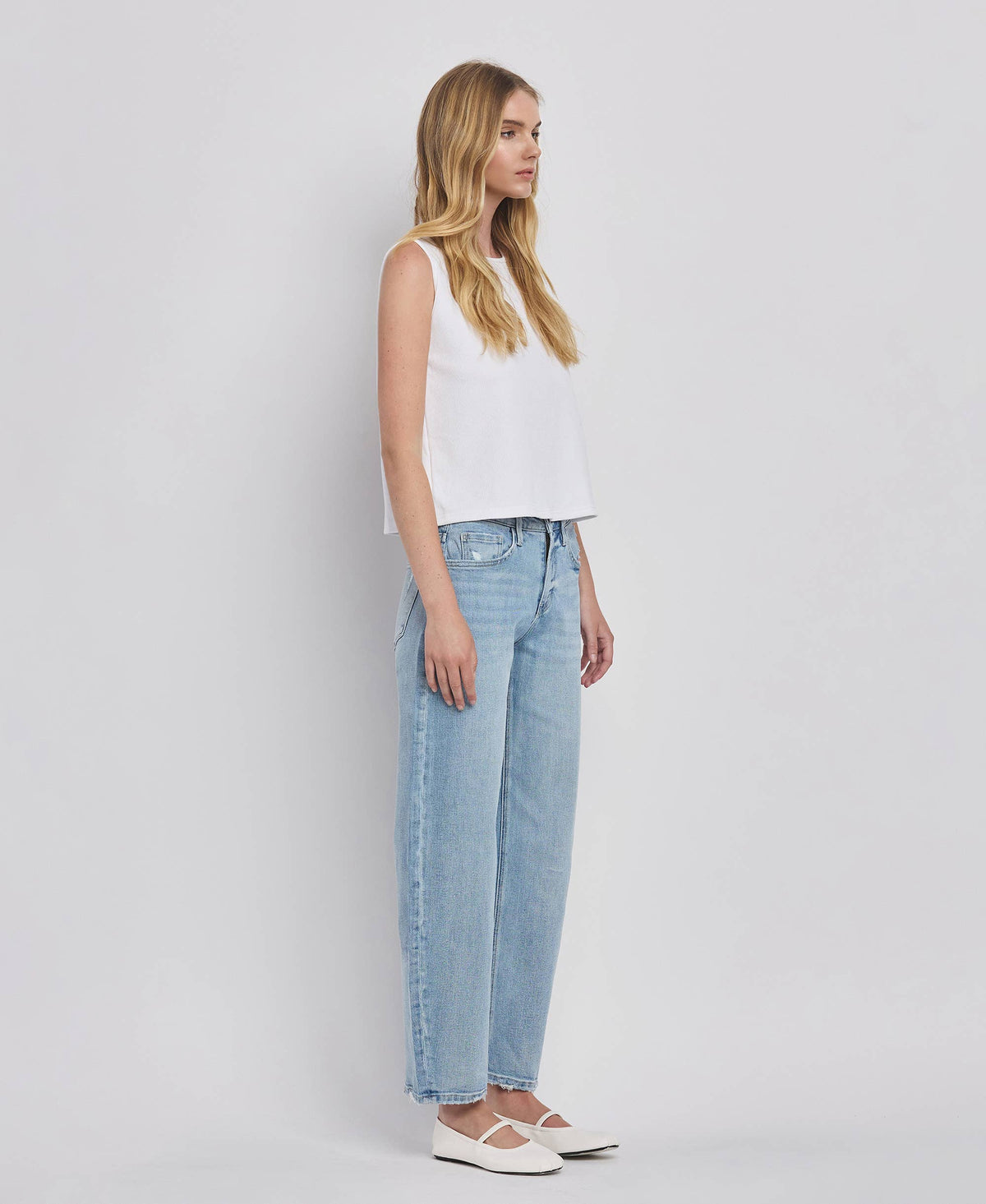 The Josie High Rise Barrel Leg Jeans – Ankle-Length Denim with Vintage Fit & Comfort Stretch