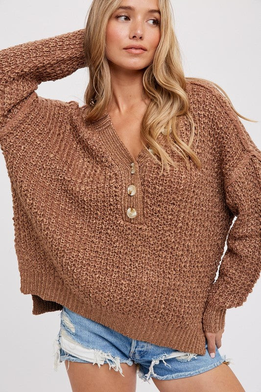 Lindy Thermal Henley Top