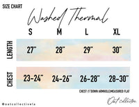 Midwest Thermal Vintage Pullover – Oversized Corded Crewneck Sweatshirt in Mineral Wash Red