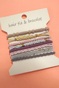 Boho Duo Hair Tie Bracelets | Versatile Wrist & Hair Accessories Set