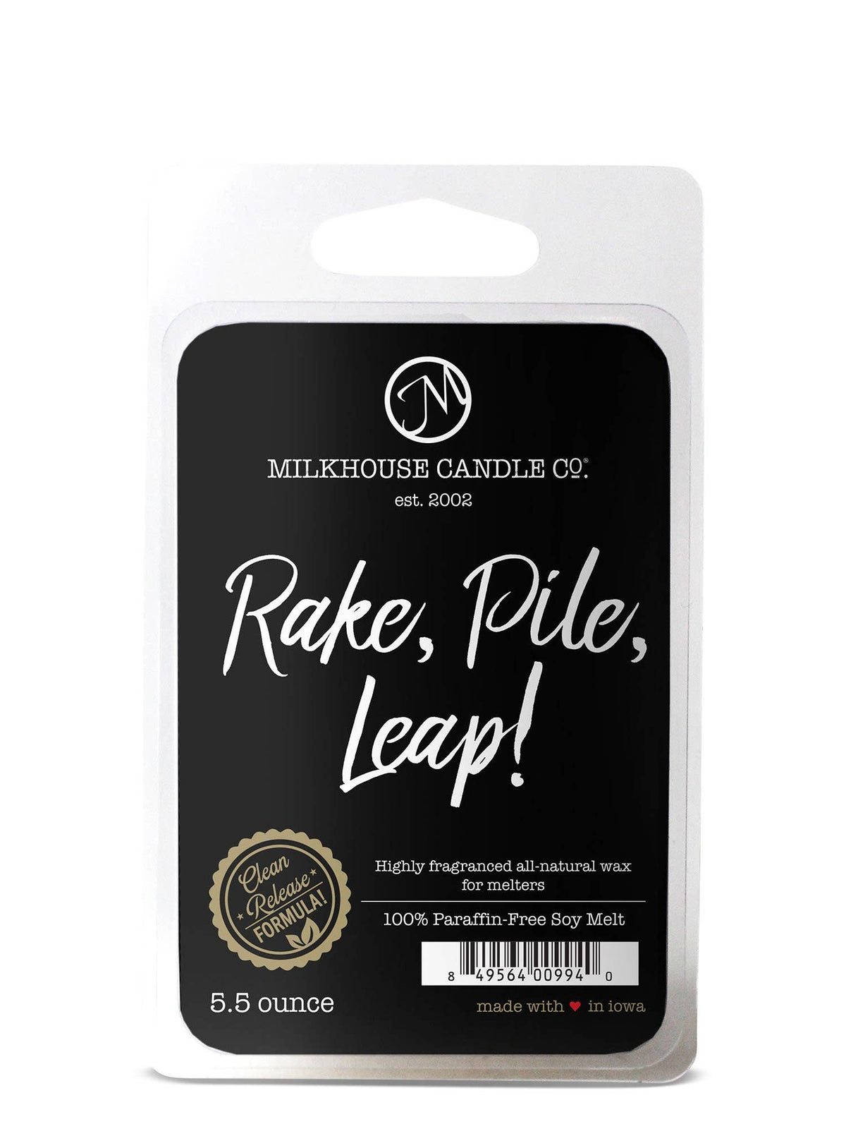 5.5 oz Wax Melts: Rake, Pile, Leap!