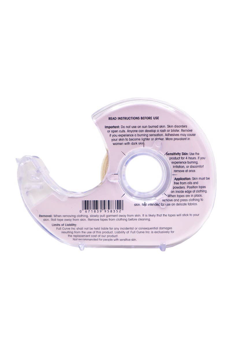 Stay Secure Fashion Tape – No-Slip, Clear Double-Sided Lingerie & Clothing Tape