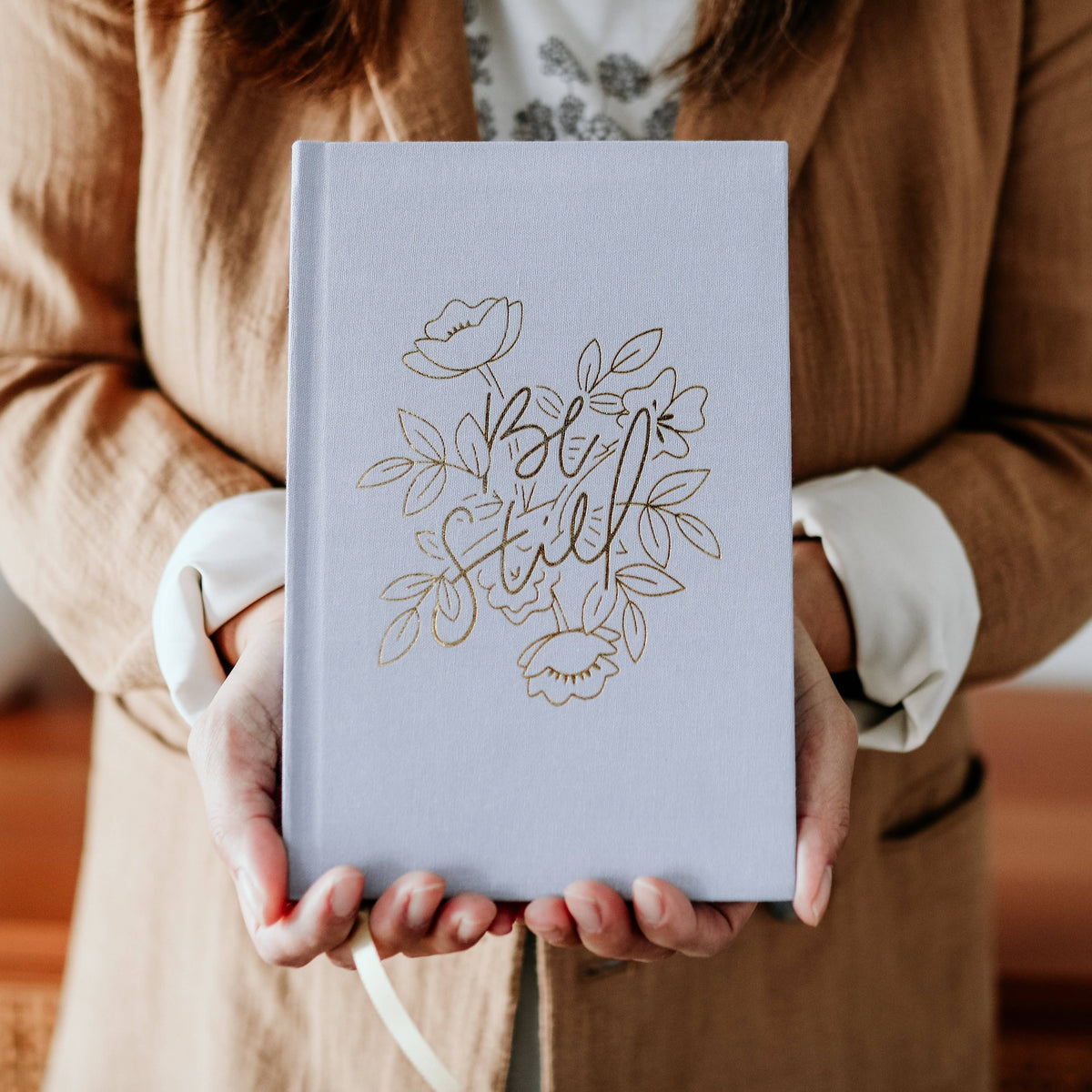 Be Still Journal Self-Guided Bible Study Journal| Floral