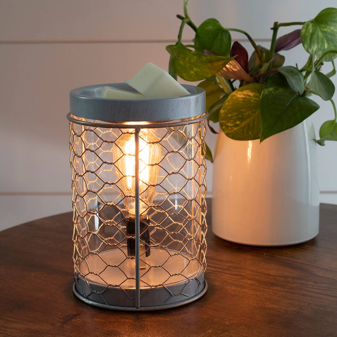 Vintage Chicken Wire Electric Wax Melter
