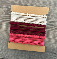 Boho Chic Multi-Use Hair Ties12PC Set – Stylish, Stretchy & Gentle on Hair