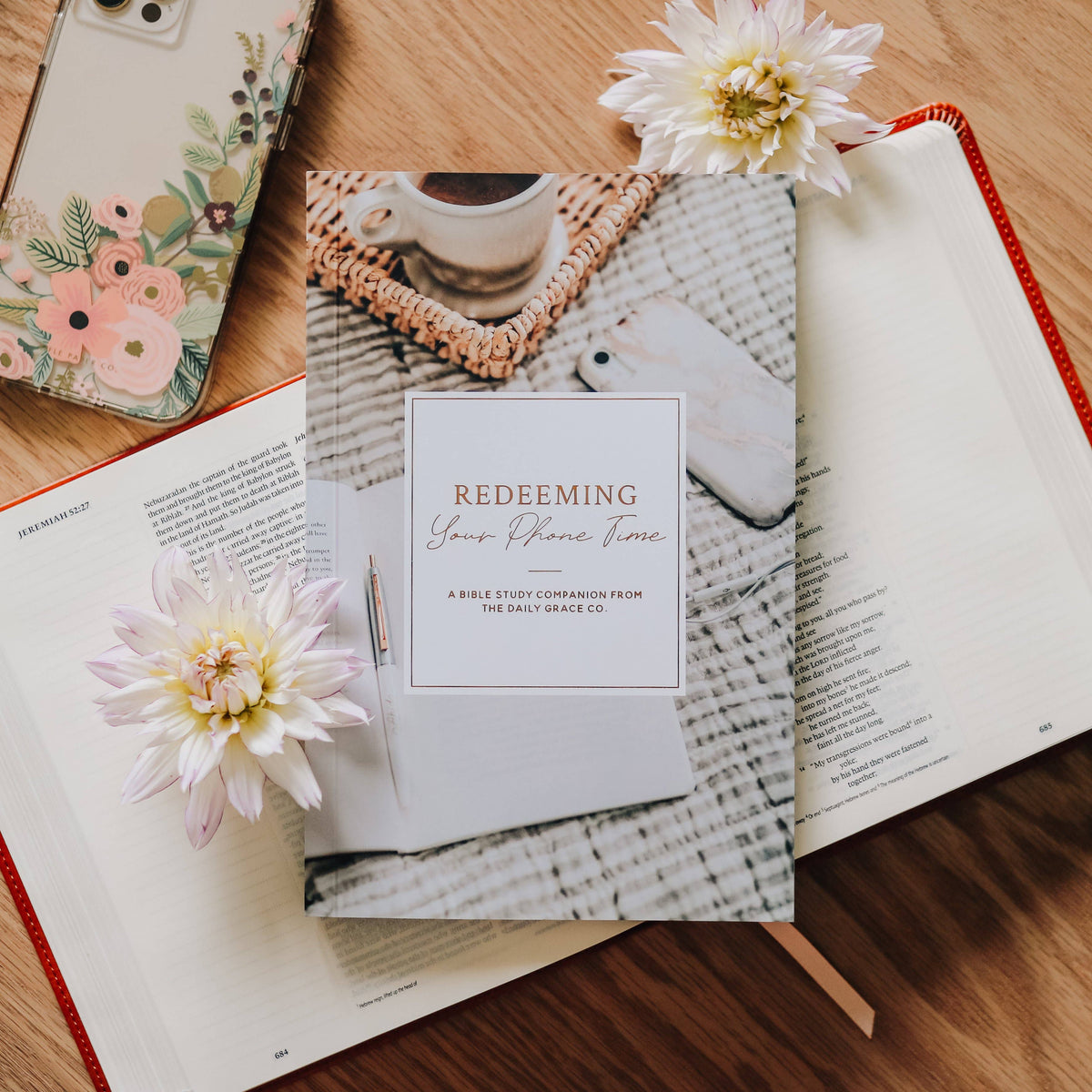 Redeeming Your Phone Time Bible Study Companion | Mindful Christian Guide to Intentional Screen Time & Digital Balance | Daily Grace Co.