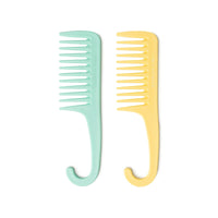 Lemon Lavender Knot Today Detangling Shower Comb | Gentle, Hangable Haircare Essential