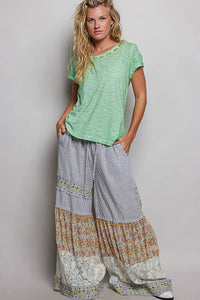 Everyday Lightweight Relaxed Fit Hand-Stitched Knit Top: Black / L