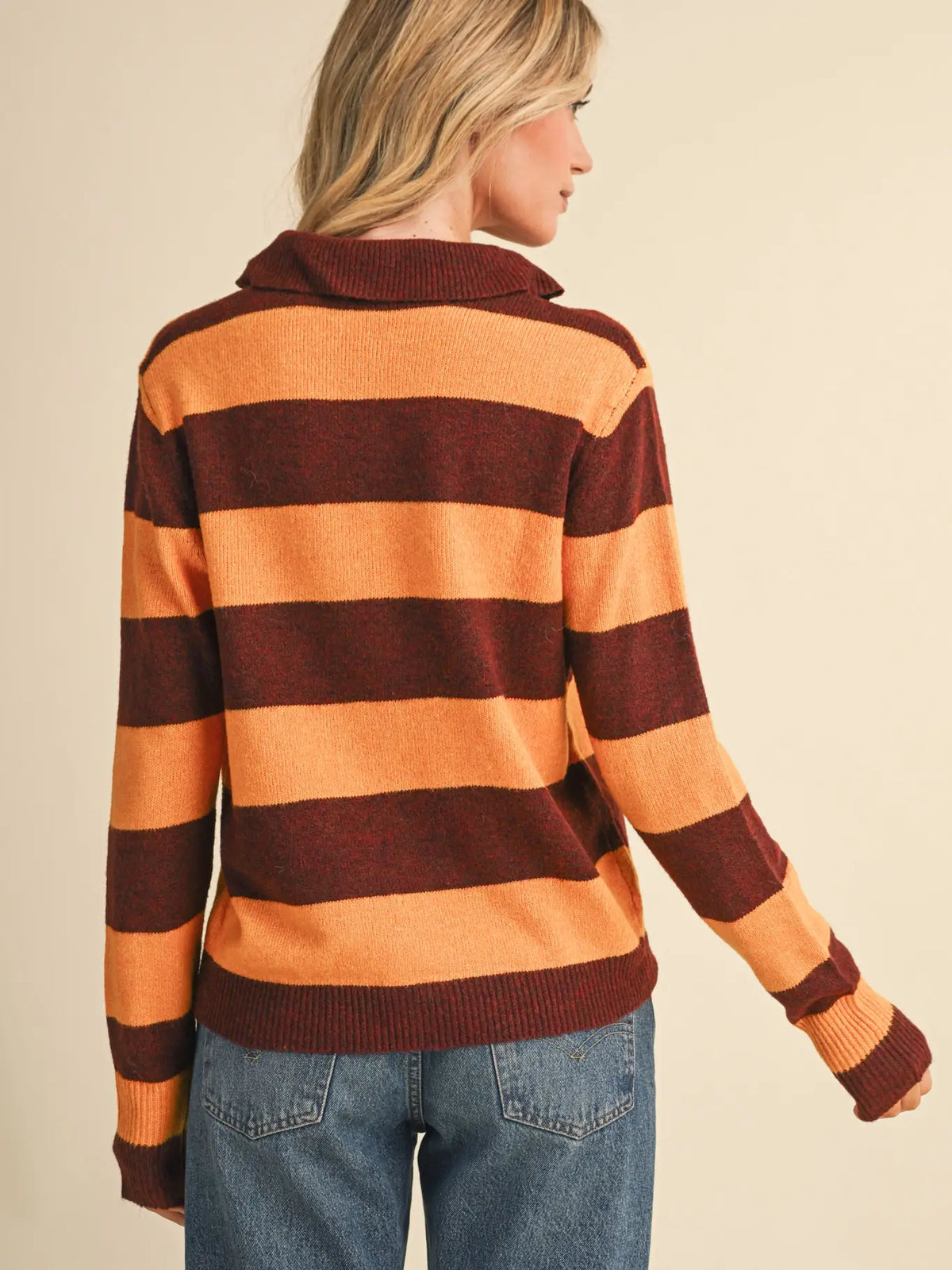 The Hallie Harvest Stripe Cardigan