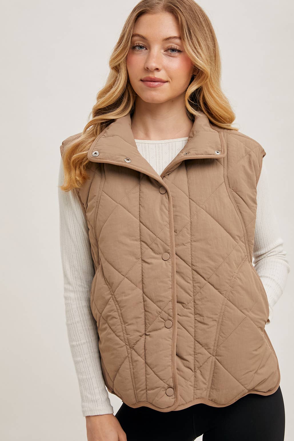 Kelsey Quilted Puffer Vest