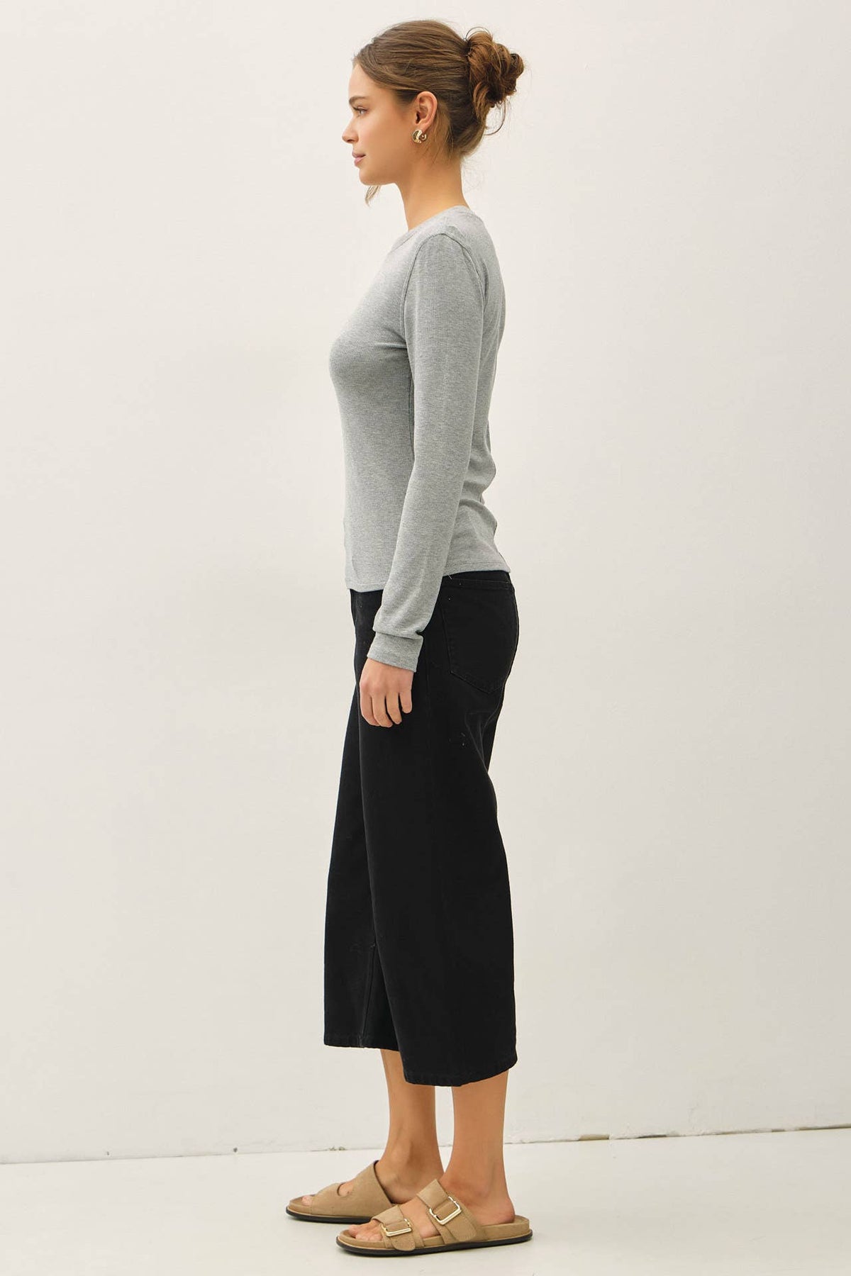 The Blair Ribbed Layering Top