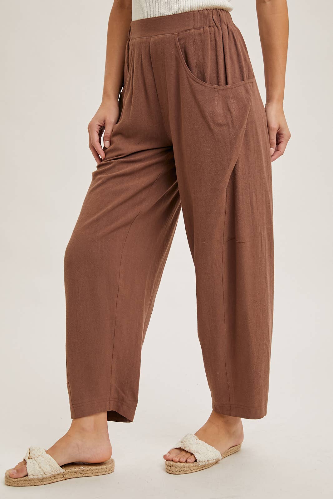 Everyday Comfort Barrel Pants
