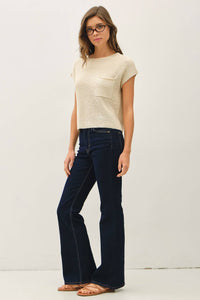 The Collins Boat Neck Knit Top