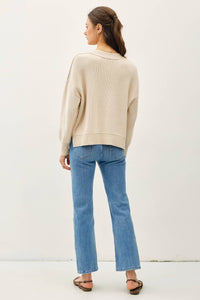 The Bristol Ribbed Knit Sweater – Relaxed Everyday Essential Sweater