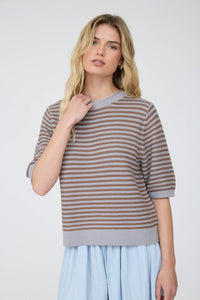 September Stroll Stripe Sweater