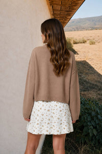 Everyday Raw Edge Cardigan