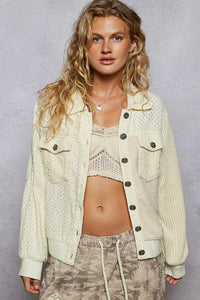 Ridgewood Crochet Patch Jacket