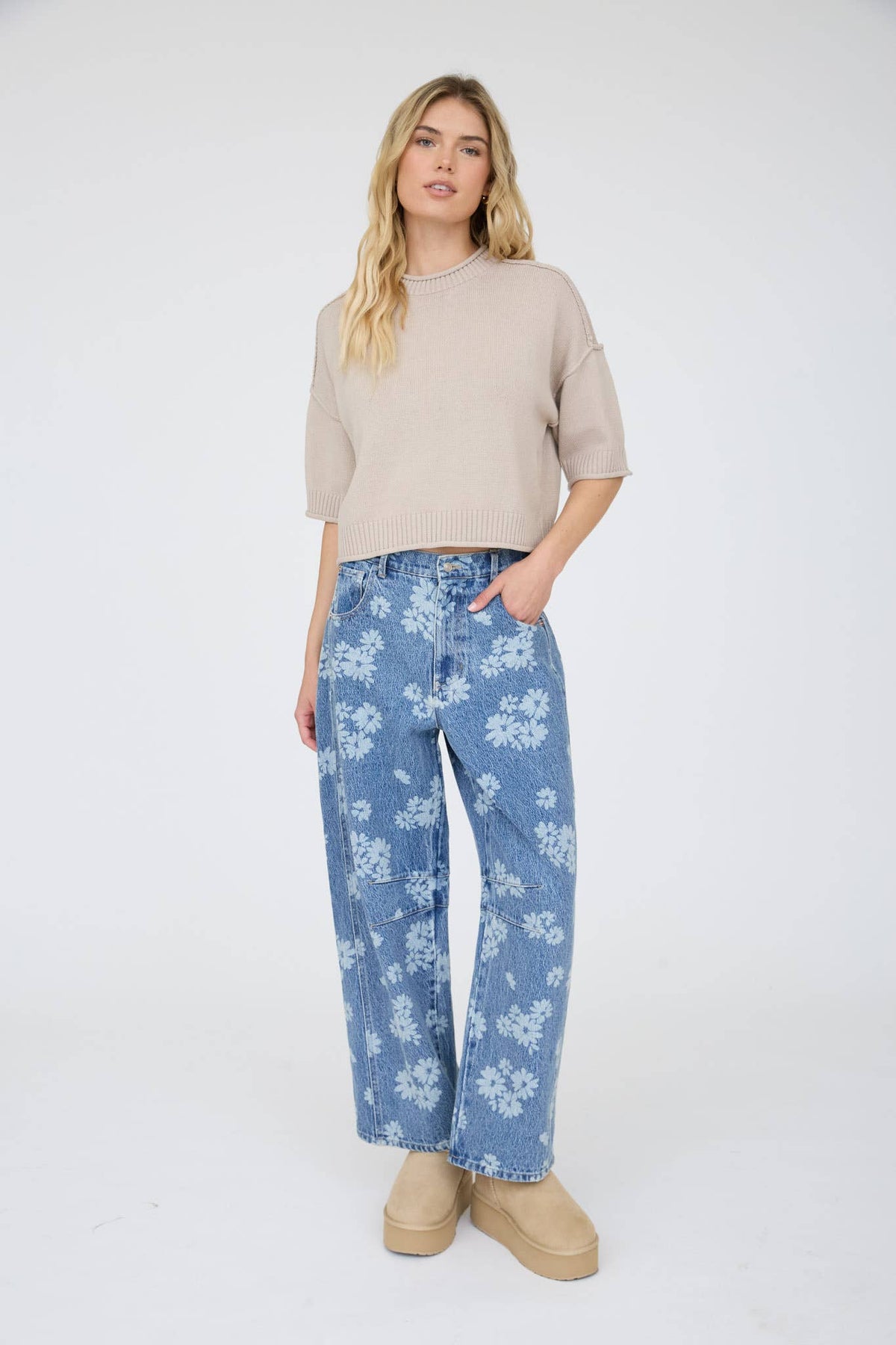 The Emery Relaxed Knit Sweater