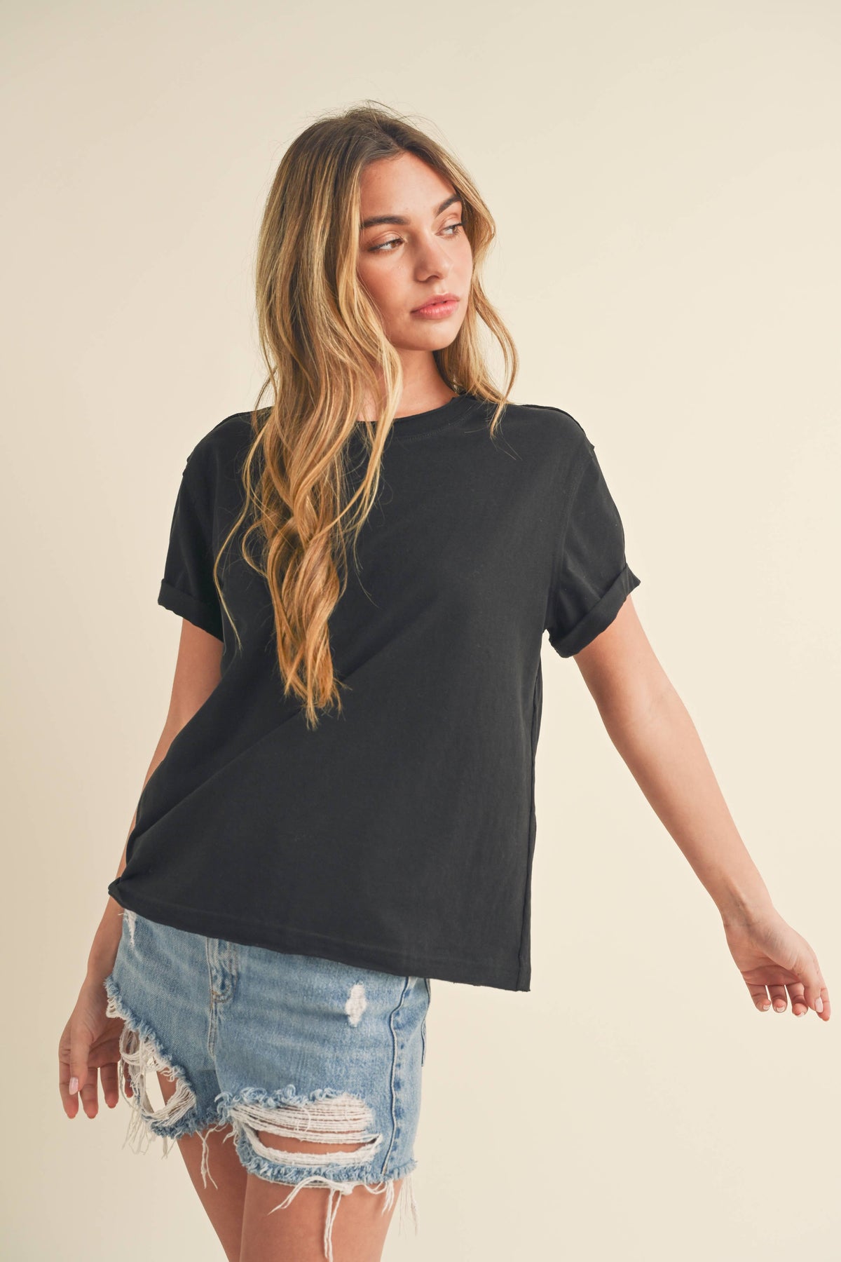 Mali Baby Tee Short Sleeve Top