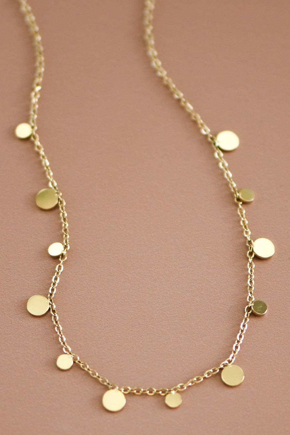 The Langley 18K Gold Plated Chain Necklace – Delicate Hypoallergenic Layering Chain