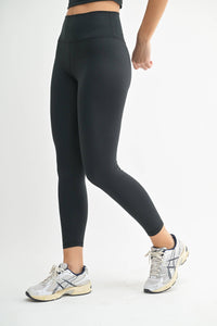 Venice Cloud Light Contour High-Waisted Leggings: Black