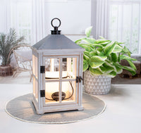 Weathered White Wooden Warmer