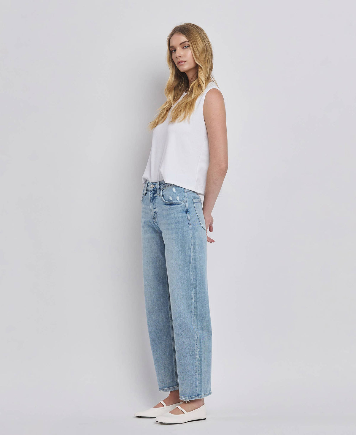 The Josie High Rise Barrel Leg Jeans – Ankle-Length Denim with Vintage Fit & Comfort Stretch