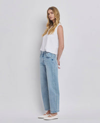 The Josie High Rise Barrel Leg Jeans – Ankle-Length Denim with Vintage Fit & Comfort Stretch