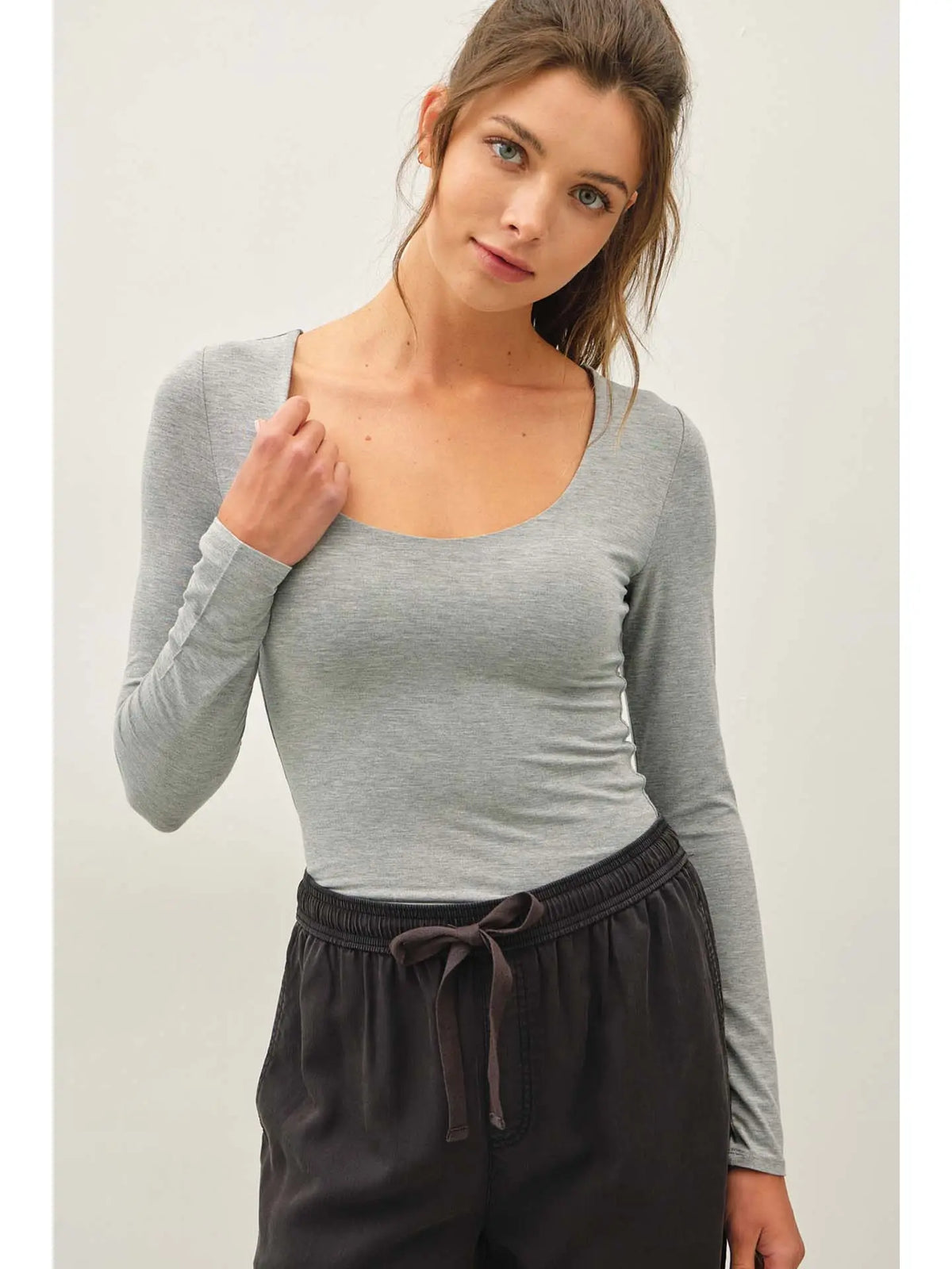 The Everyday Scoop Neck Top