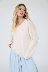 First Frost Textured Sweater