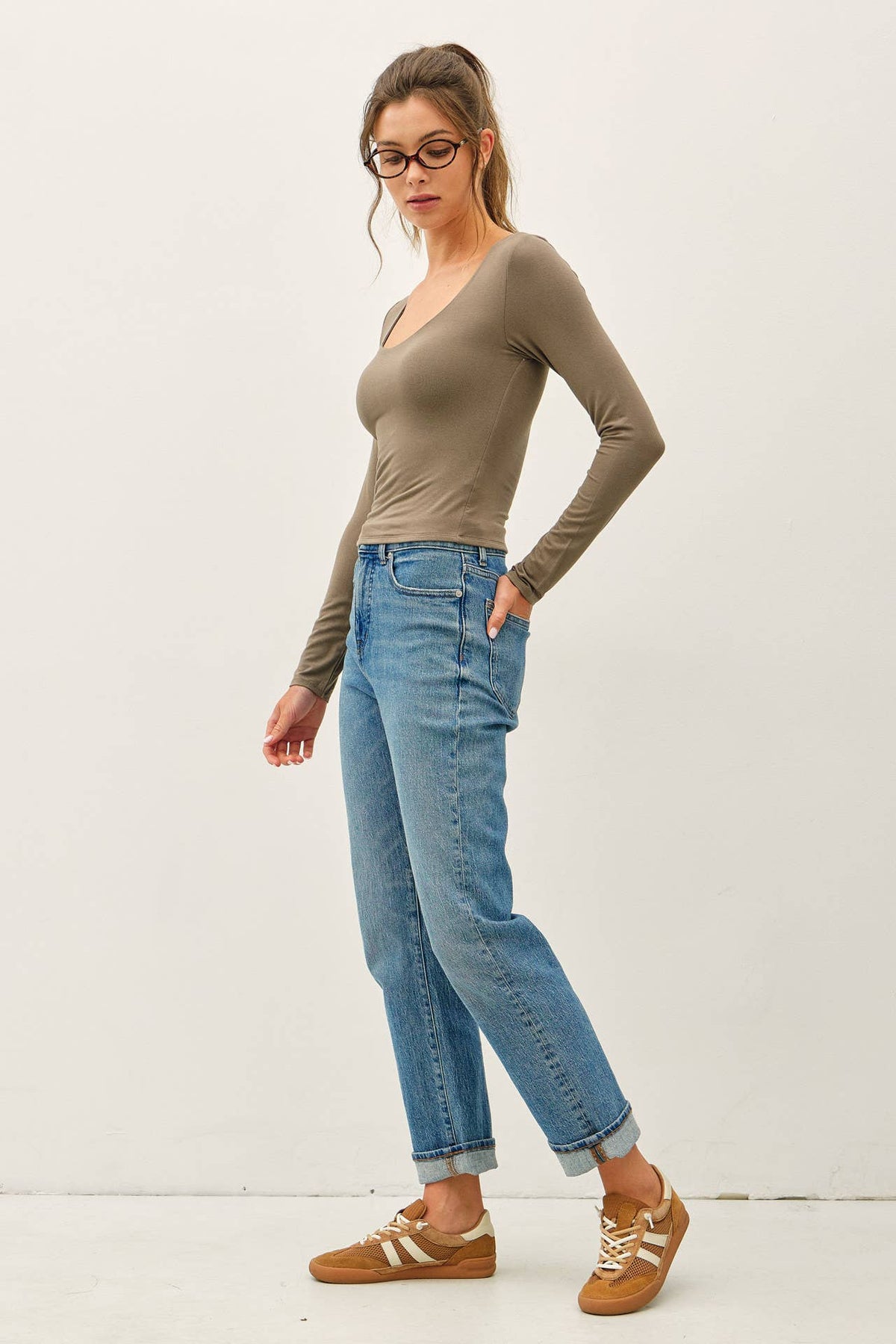 The Everyday Scoop Neck Top