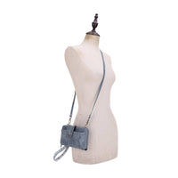 Jolie Crossbody Wallet With Boho Wrist Strap