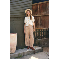 Picnic Days Gingham Barrel Pants