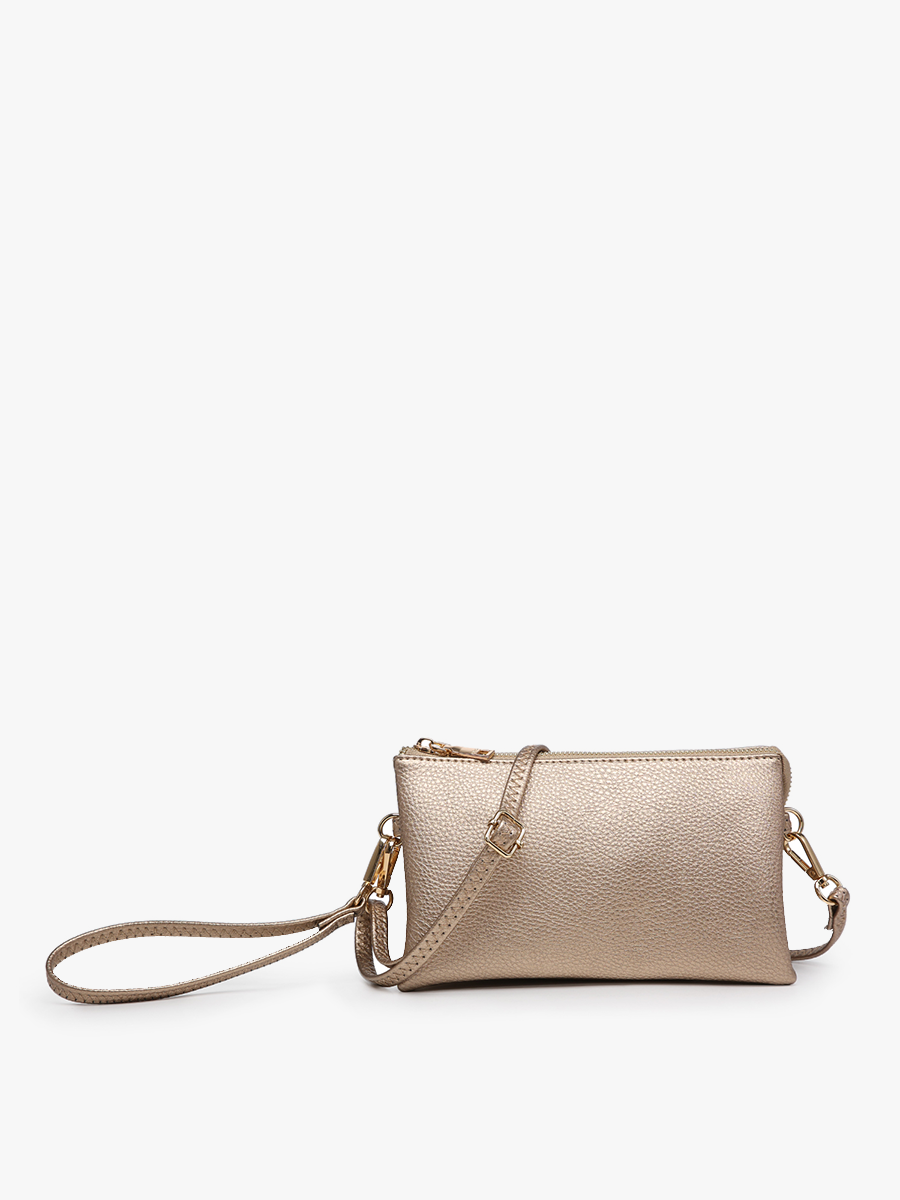 Riley 3 Compartment Crossbody/Wristlet