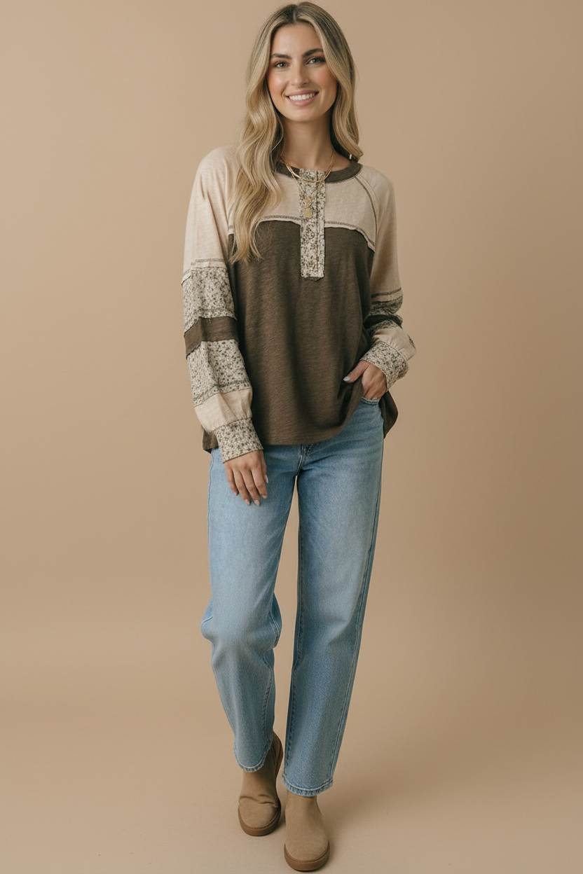 The Sunday Drive Henley: Olive