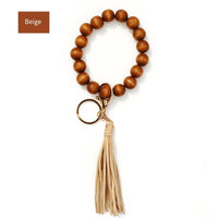 Ivy Wooden Keychain Bracelet