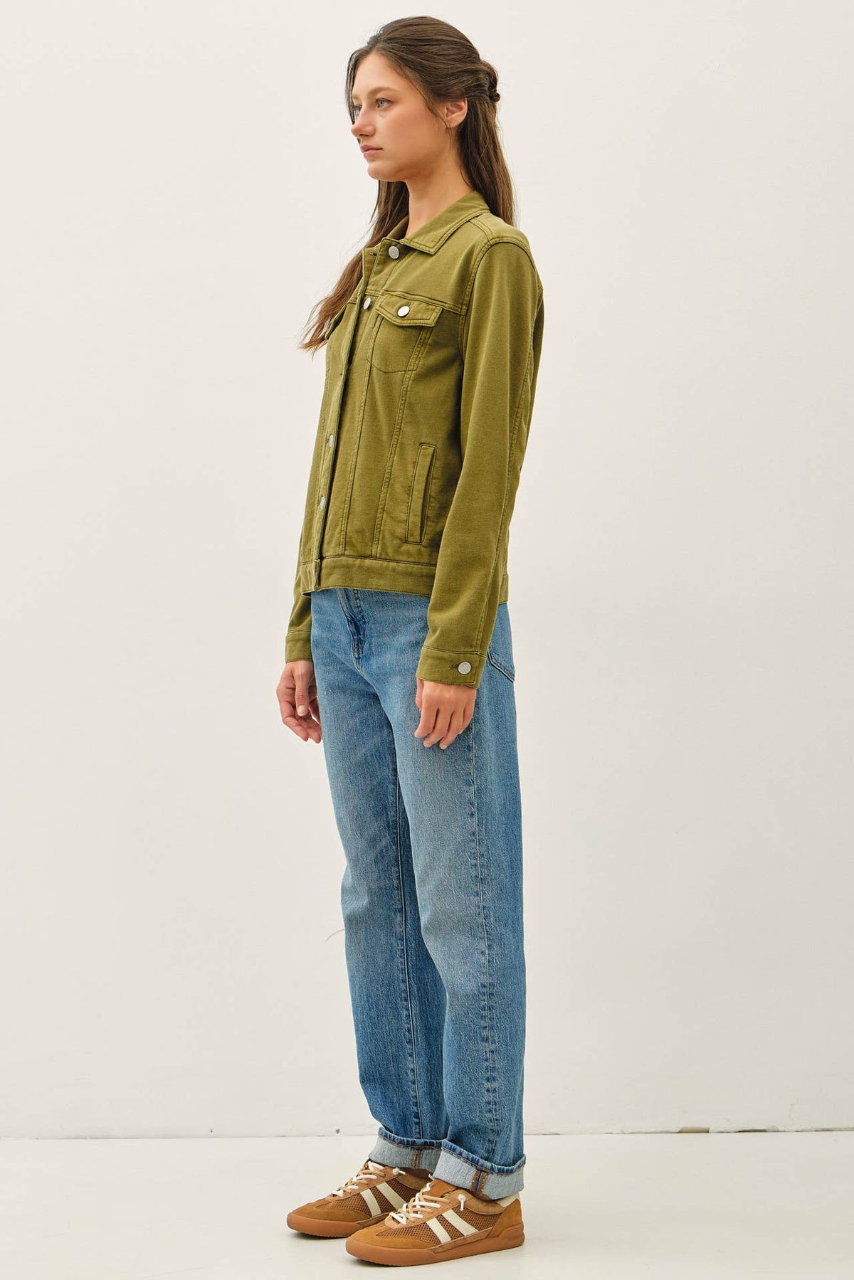 The Hadley Denim Look Shacket