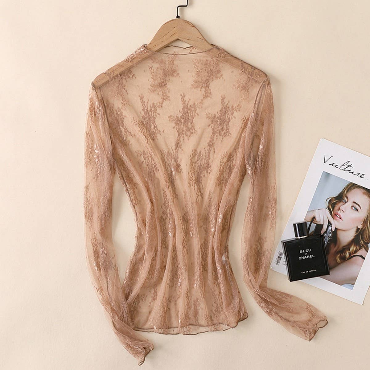 Camille Lace Layering Top