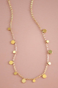 The Langley 18K Gold Plated Chain Necklace – Delicate Hypoallergenic Layering Chain