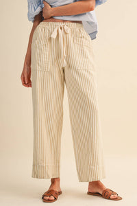 Easy Days Stripe Wide Leg Pants