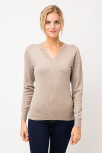Luxe V-Neck Sweater